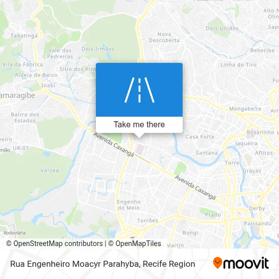 Rua Engenheiro Moacyr Parahyba map