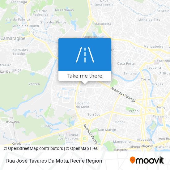 Rua José Tavares Da Mota map