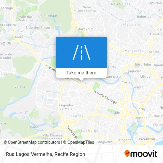 Rua Lagoa Vermelha map