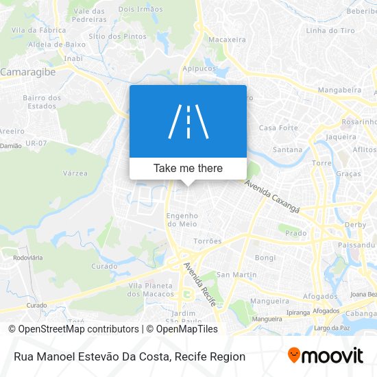 Rua Manoel Estevão Da Costa map