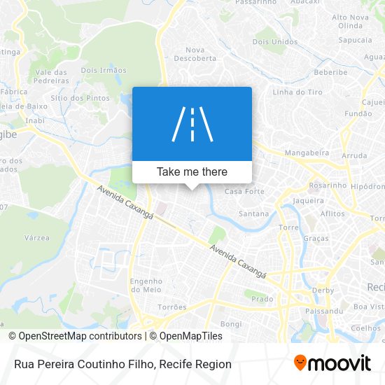 Rua Pereira Coutinho Filho map