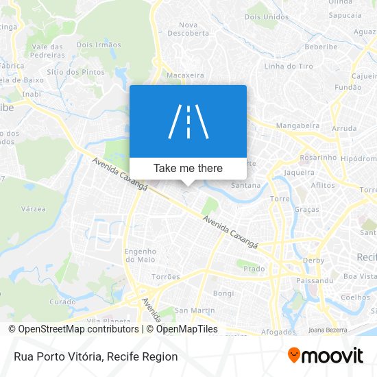 Rua Porto Vitória map