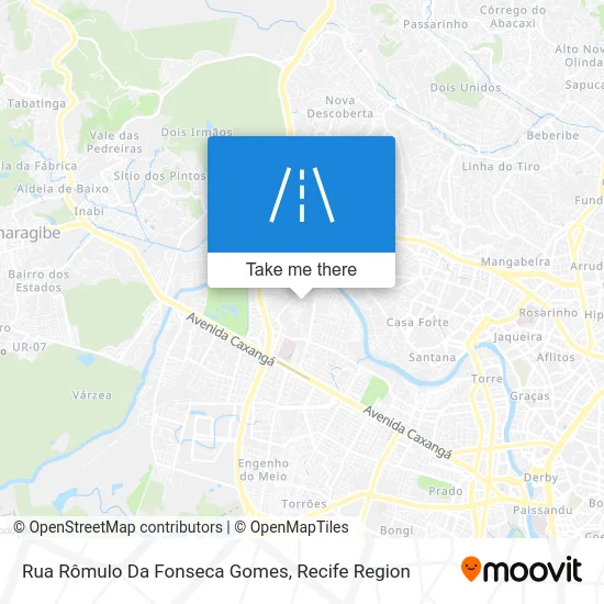 Rua Rômulo Da Fonseca Gomes map