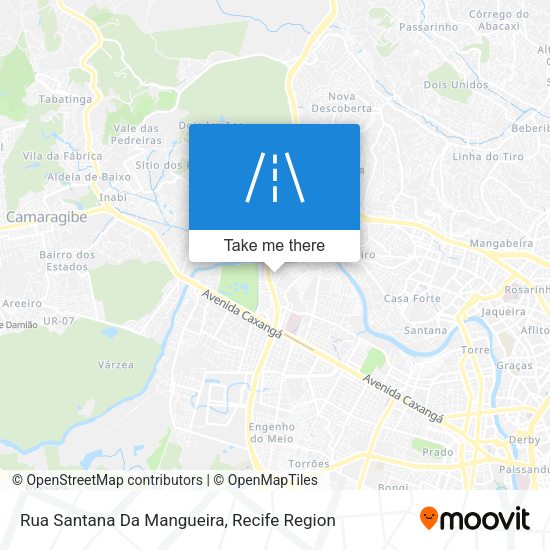 Rua Santana Da Mangueira map