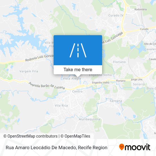 Rua Amaro Leocádio De Macedo map