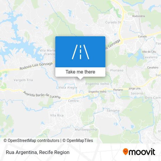 Rua Argentina map