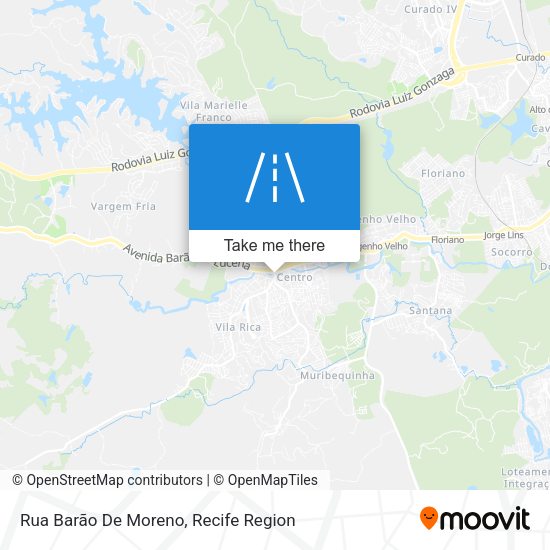 Rua Barão De Moreno map