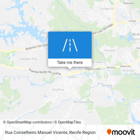 Rua Conselheiro Manuel Vicente map