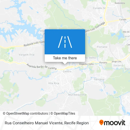 Rua Conselheiro Manuel Vicente map