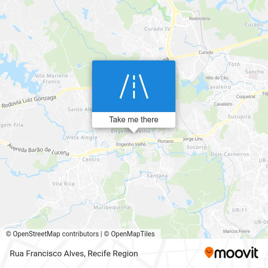 Rua Francisco Alves map