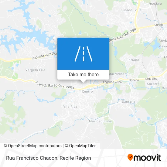 Rua Francisco Chacon map