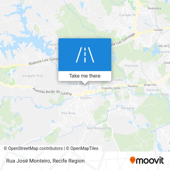 Rua José Monteiro map