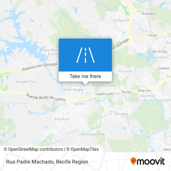 Rua Padre Machado map