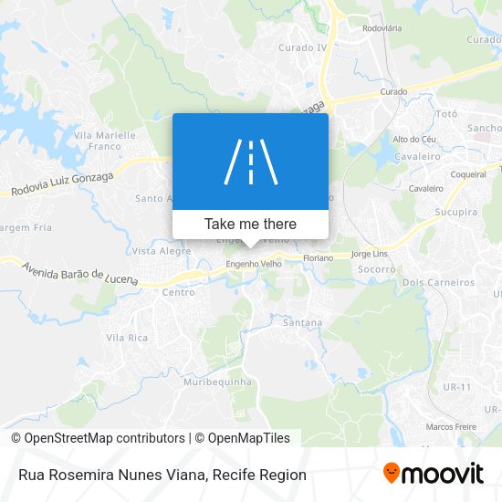 Rua Rosemira Nunes Viana map
