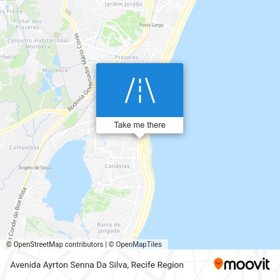 Avenida Ayrton Senna Da Silva map