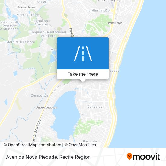 Avenida Nova Piedade map