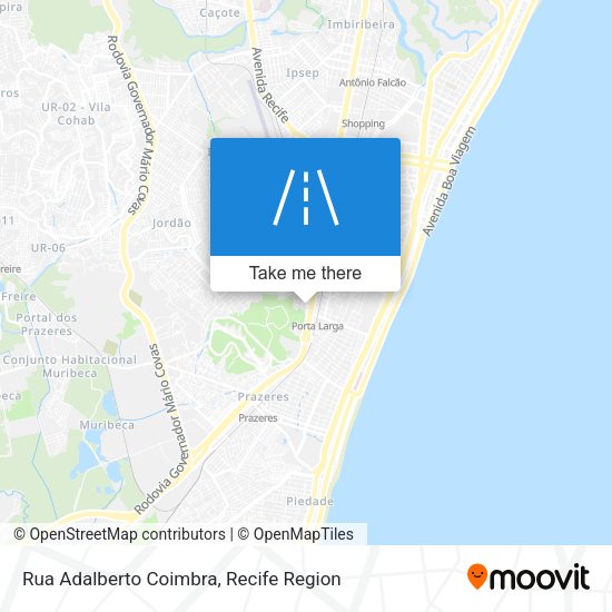 Rua Adalberto Coimbra map
