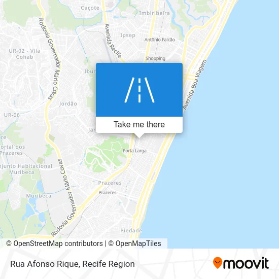 Rua Afonso Rique map