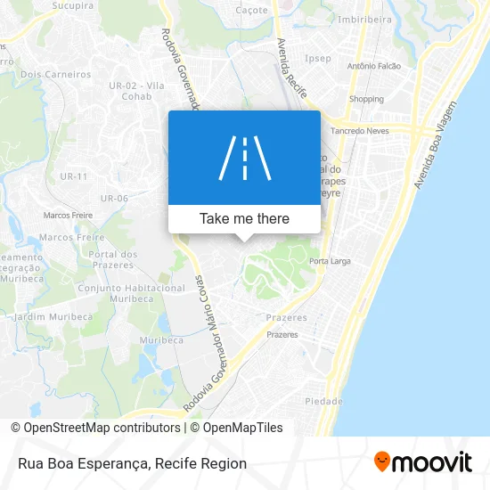 Rua Boa Esperança map