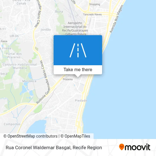 Rua Coronel Waldemar Basgal map