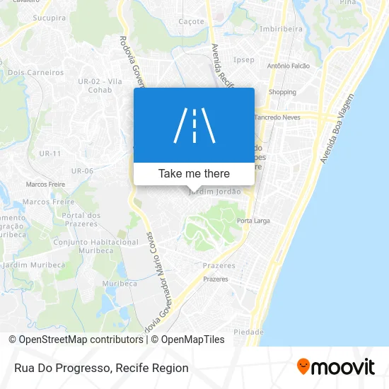 Rua Do Progresso map
