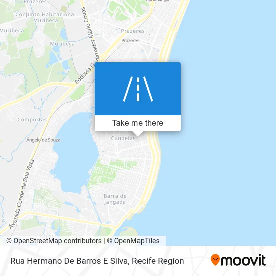 Rua Hermano De Barros E Silva map