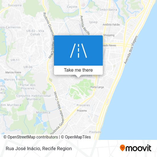 Rua José Inácio map