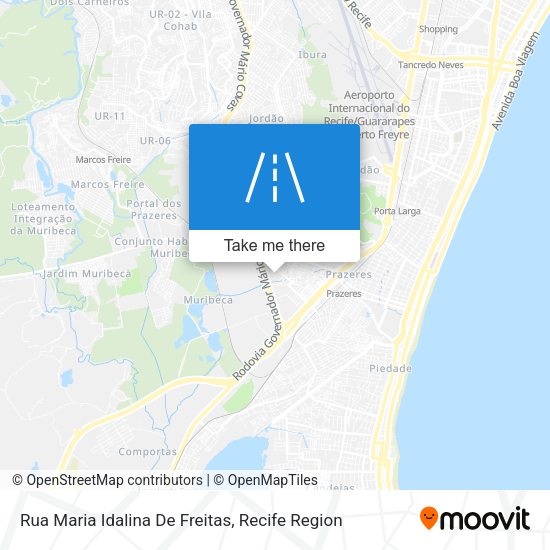 Rua Maria Idalina De Freitas map