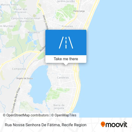 Rua Nossa Senhora De Fátima map