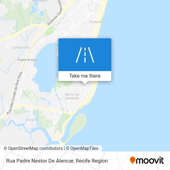 Rua Padre Nestor De Alencar map