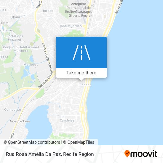 Rua Rosa Amélia Da Paz map