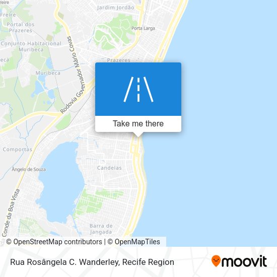 Rua Rosângela C. Wanderley map