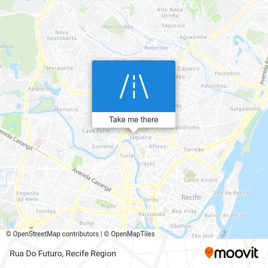 Rua Do Futuro map