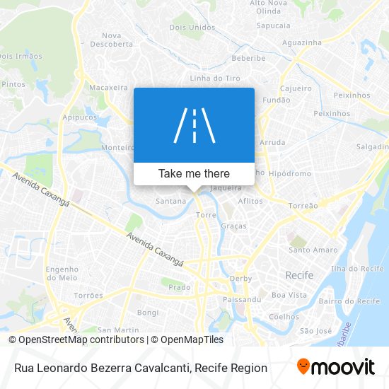 Rua Leonardo Bezerra Cavalcanti map