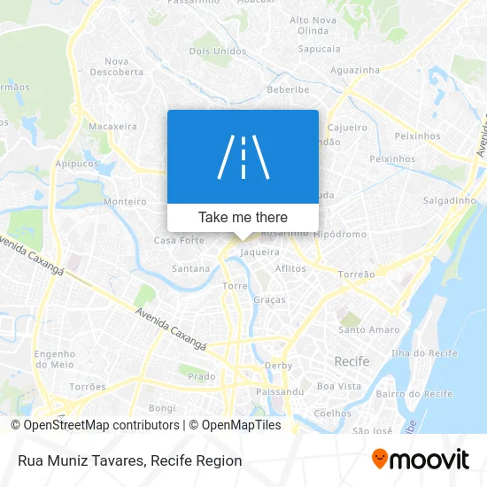 Rua Muniz Tavares map