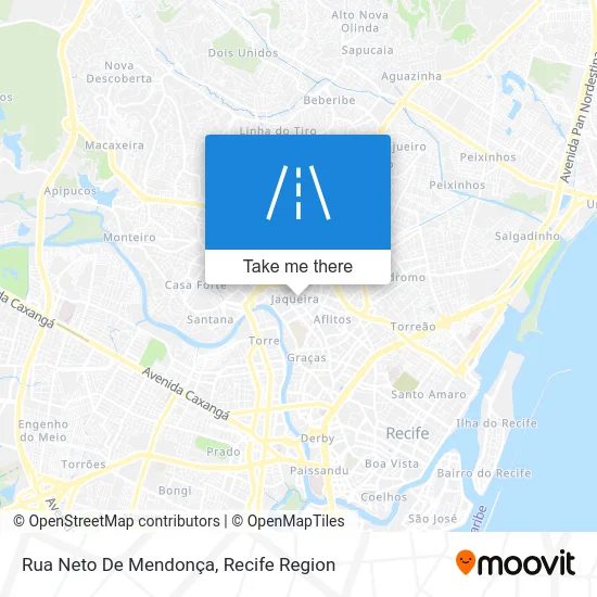 Rua Neto De Mendonça map
