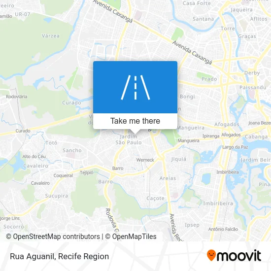 Rua Aguanil map
