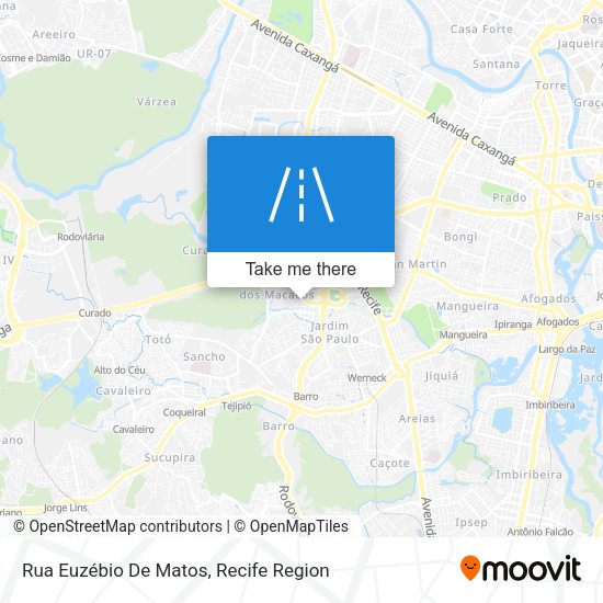 Rua Euzébio De Matos map