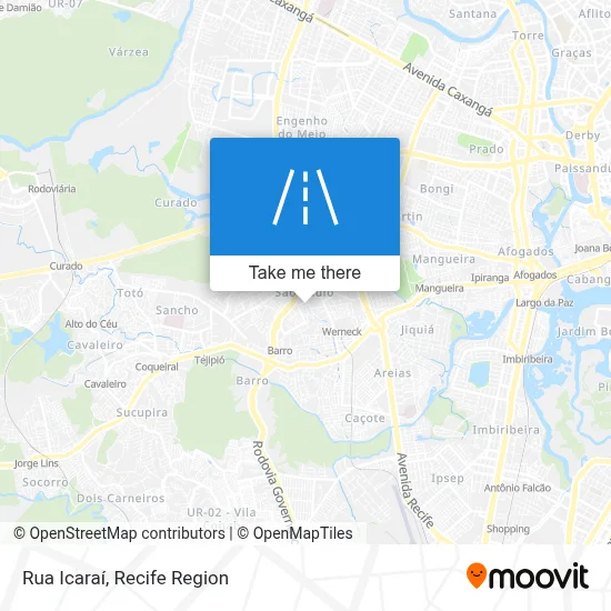 Rua Icaraí map