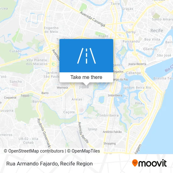 Rua Armando Fajardo map