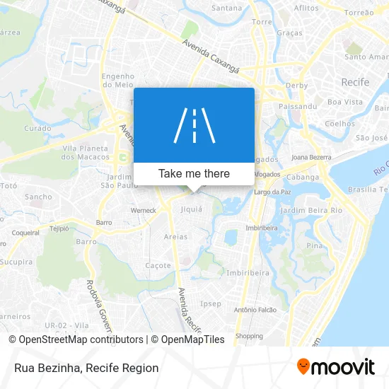 Rua Bezinha map