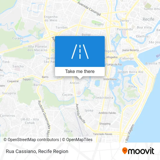 Rua Cassiano map