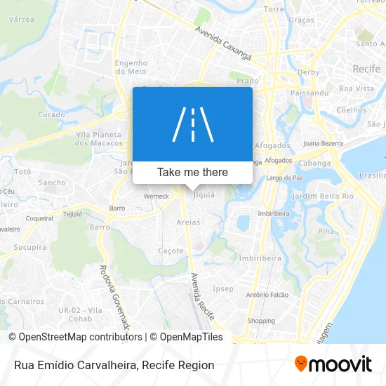 Rua Emídio Carvalheira map