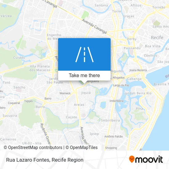 Rua Lazaro Fontes map
