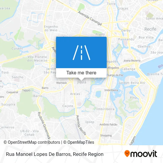 Rua Manoel Lopes De Barros map