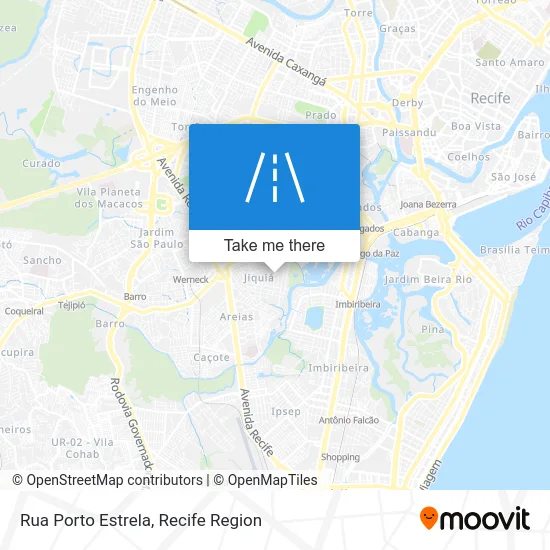 Rua Porto Estrela map