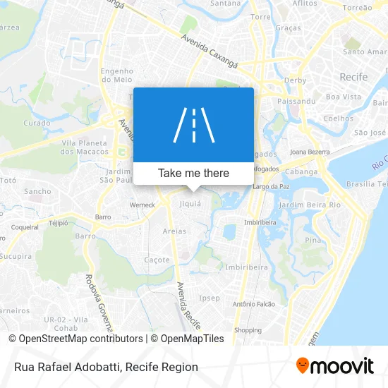 Rua Rafael Adobatti map
