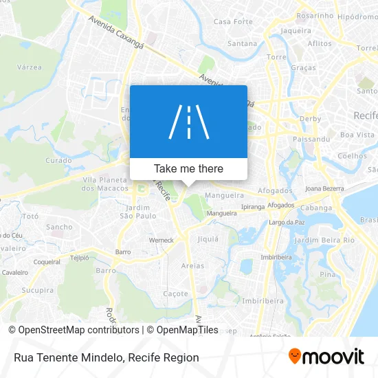 Rua Tenente Mindelo map