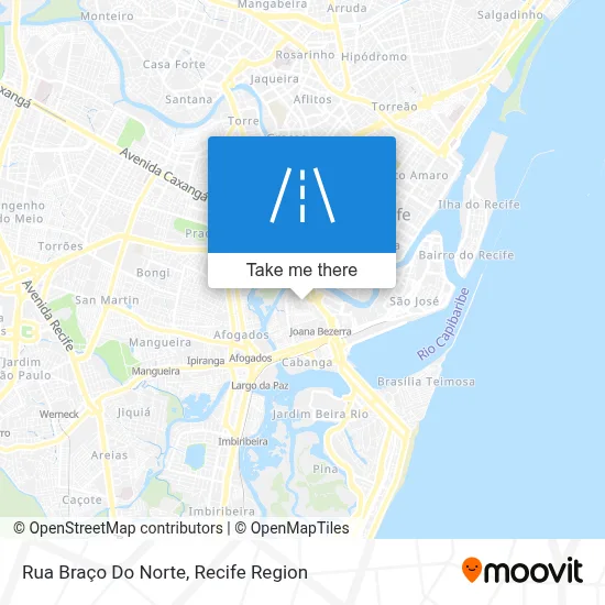 Rua Braço Do Norte map