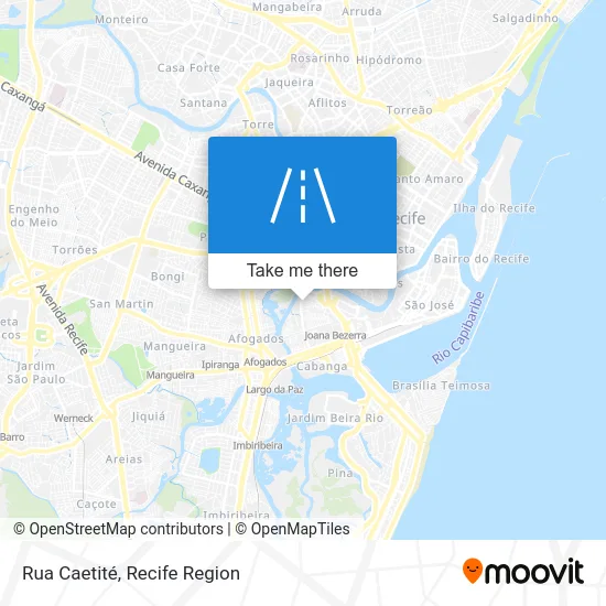 Rua Caetité map